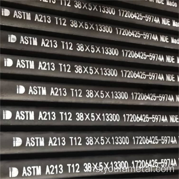 ASTM A213 T12/T11/T91 tiub dandang keluli tekanan tinggi